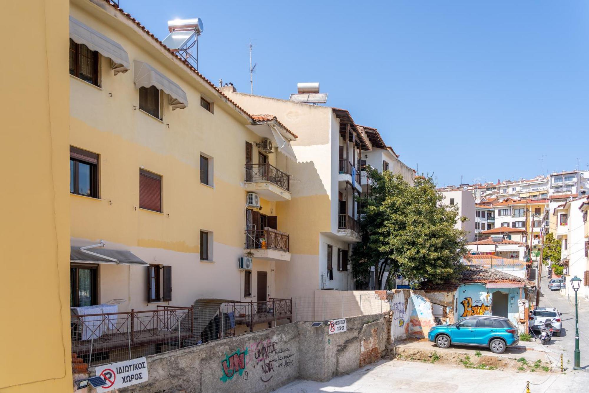 Thess Old Town With Free Private Parking Apartment Thessaloniki Exterior photo